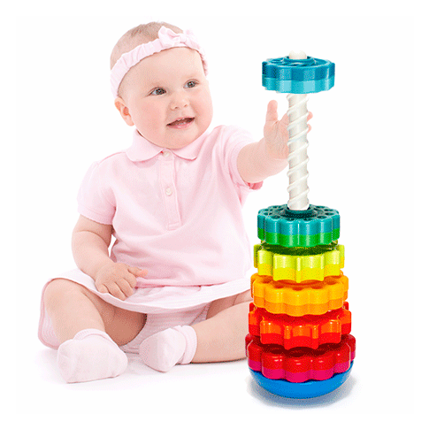Besisukanti piramidė „SpinAgain“