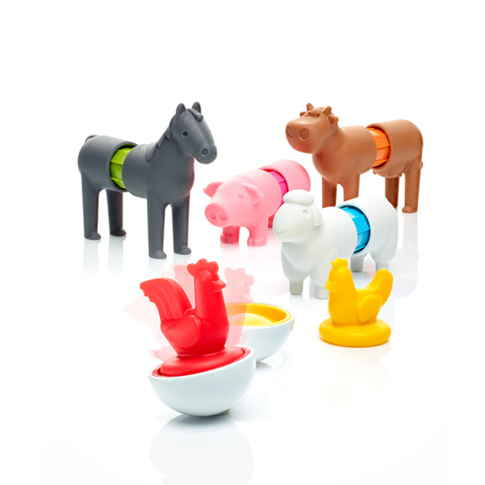 SmartMax My First Farm Animals- magnetinis konstruktorius su ūkio gyvūnais