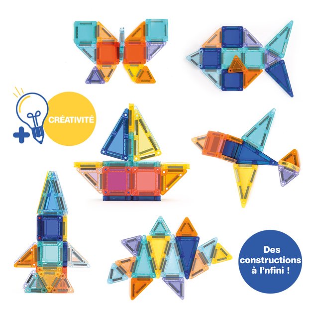 LUDI magnetinis konstruktorius – mini kelioninis formatas