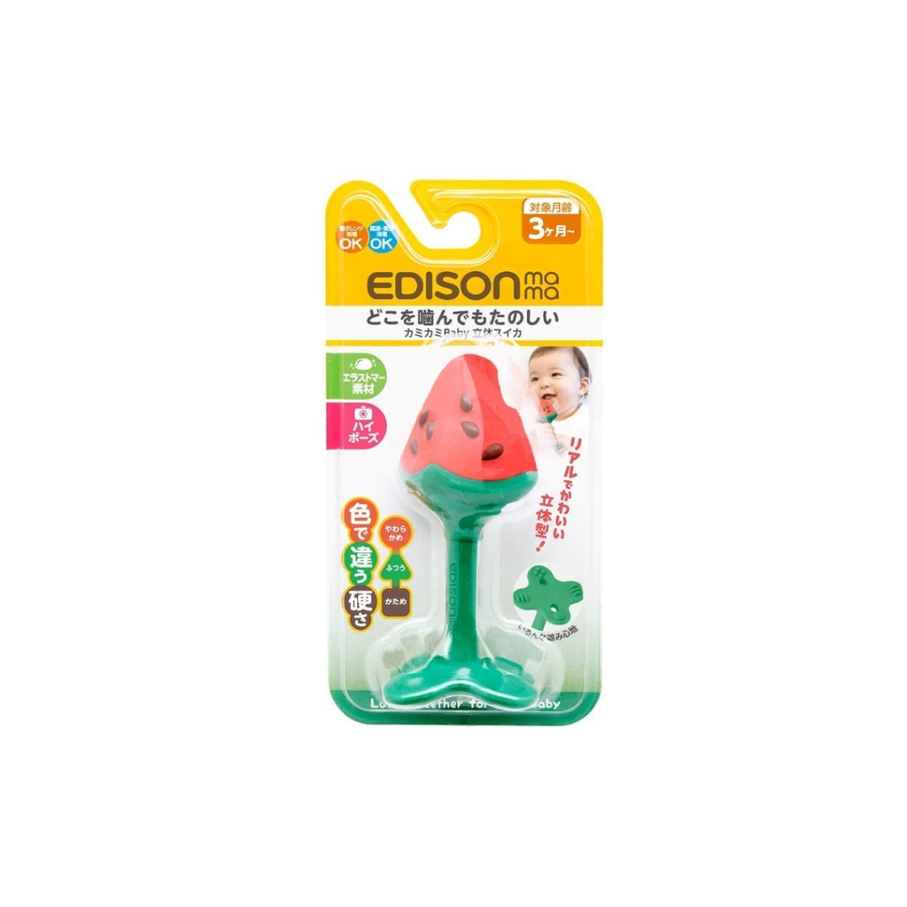 Kramtukas kūdikiams EDISONmama Fruit „3D arbūzas”