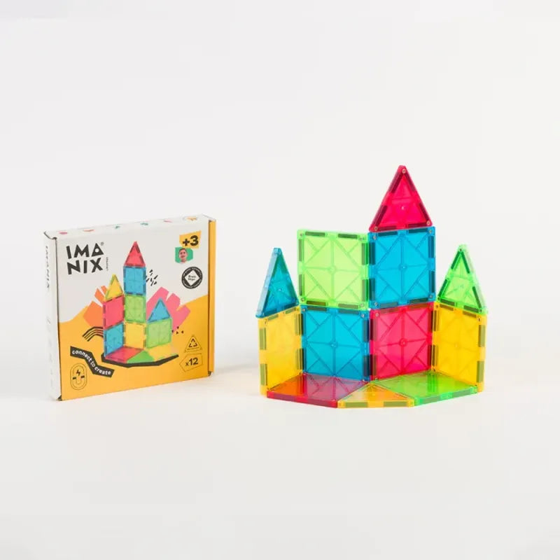 IMANIX Classic magnetinis konstruktorius (12 el.) – pirmasis magnetinis konstruktorius