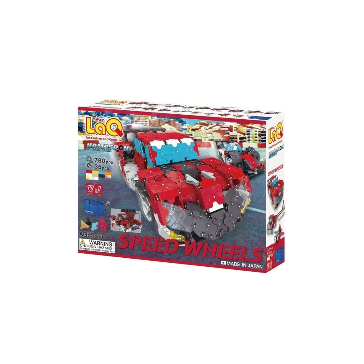 Konstruktorius LaQ „Hamacron Constructor Speed Wheels”