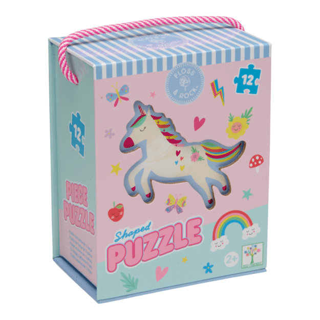 Dėlionė „Vaivorykštės fėja“, 12 detalių – pirmoji fantazijos dėlionė vaikams