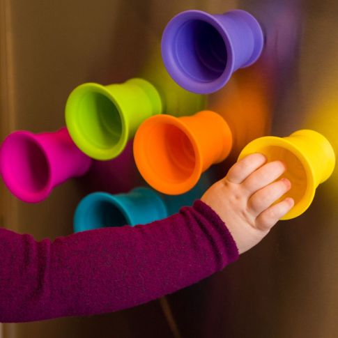 Suction Kupz limpantys puodeliai