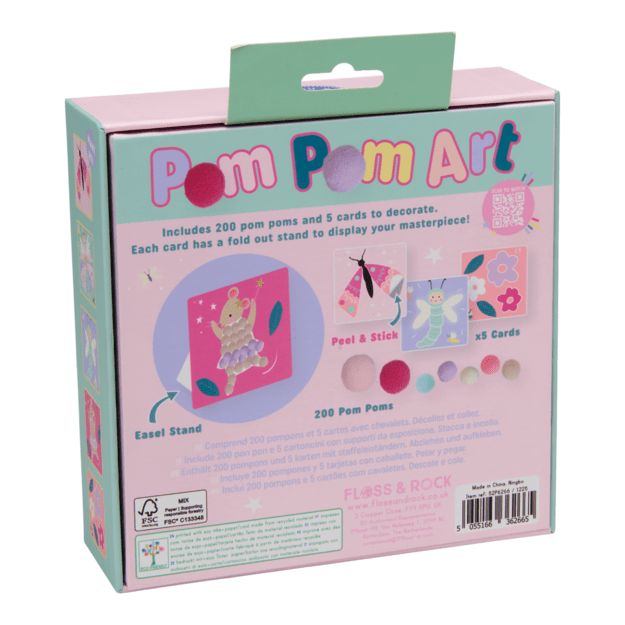 Kūrybinis rinkinys su pomponais, Užburtoji