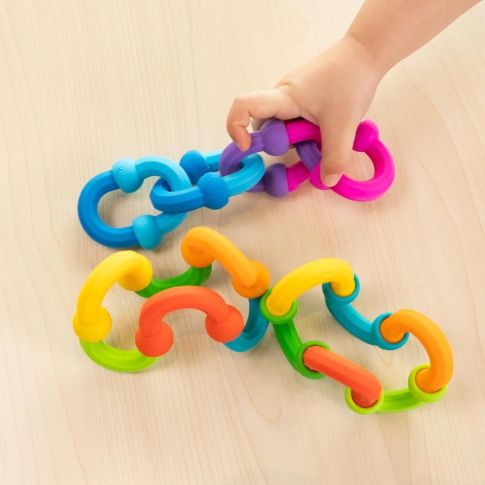 Fat Brain Toys kūrybinis konstruktorius „Plip Links“