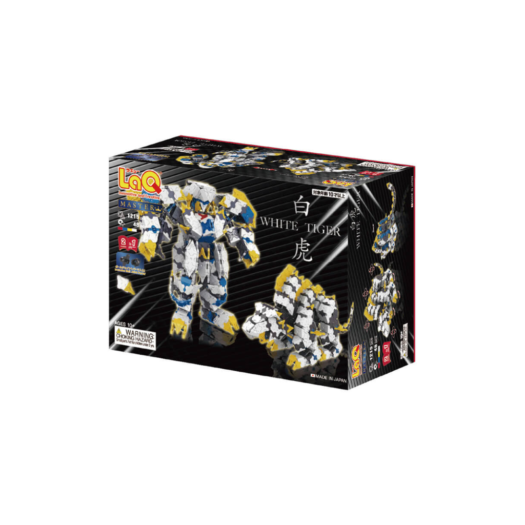 Konstruktorius LaQ „Master White Tiger”