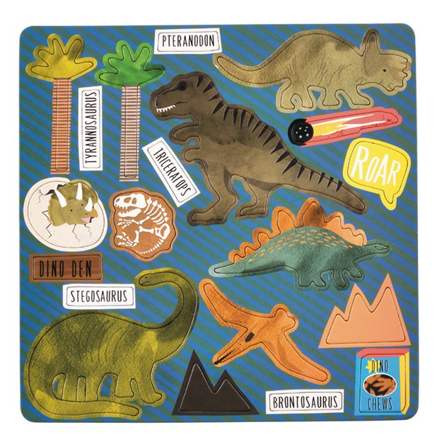 Magnetinis žaidimas „Dinozaurai 4-in-1“ – Floss & Rock