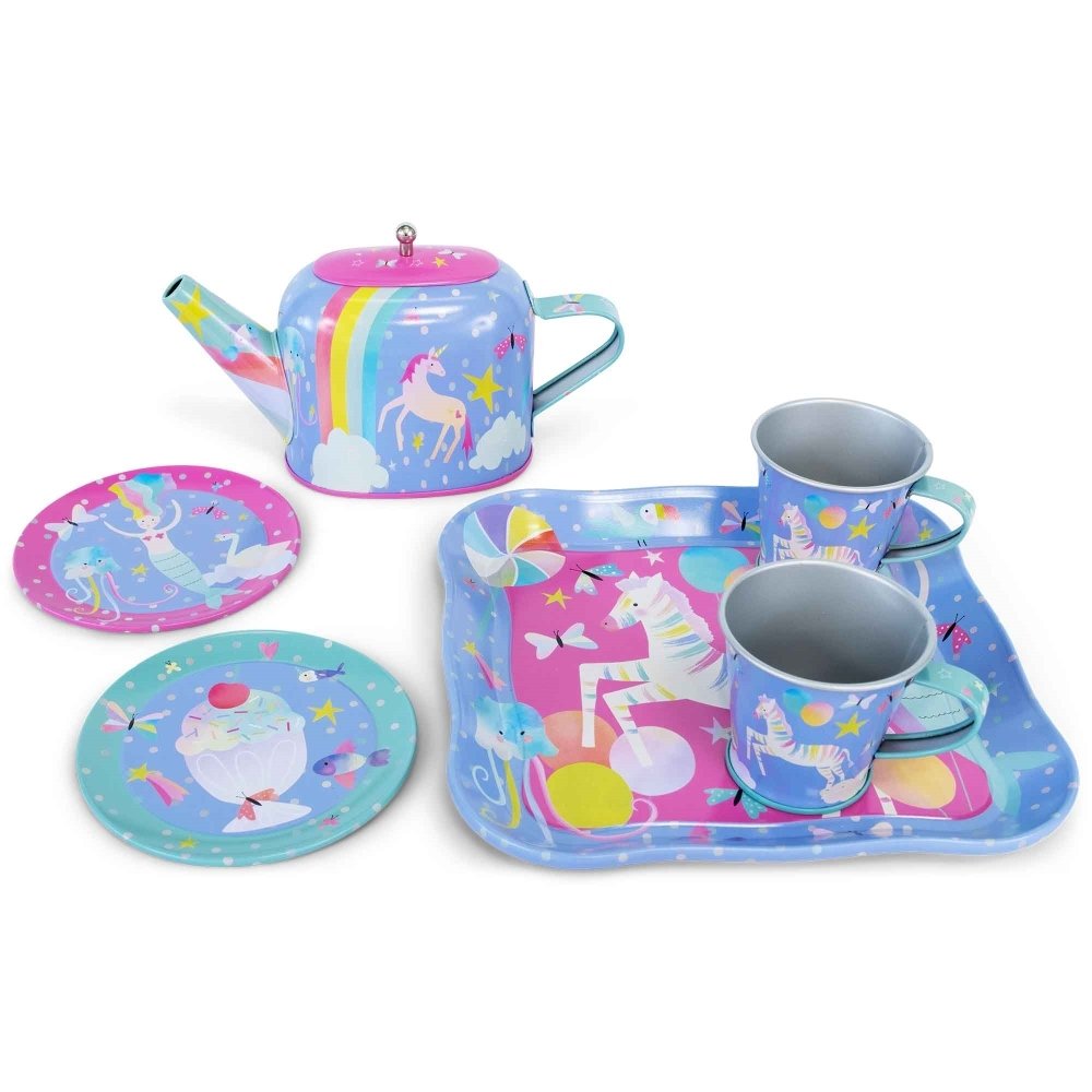 Arbatos rinkinys „Fantazija“ (7 det.) – vaidmenų žaidimo žaislas vaikams