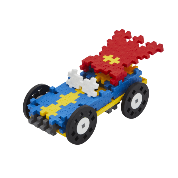 Plus-Plus konstruktorius „Herojaus automobilis“ – kūrybinis rinkinys (200 det.)