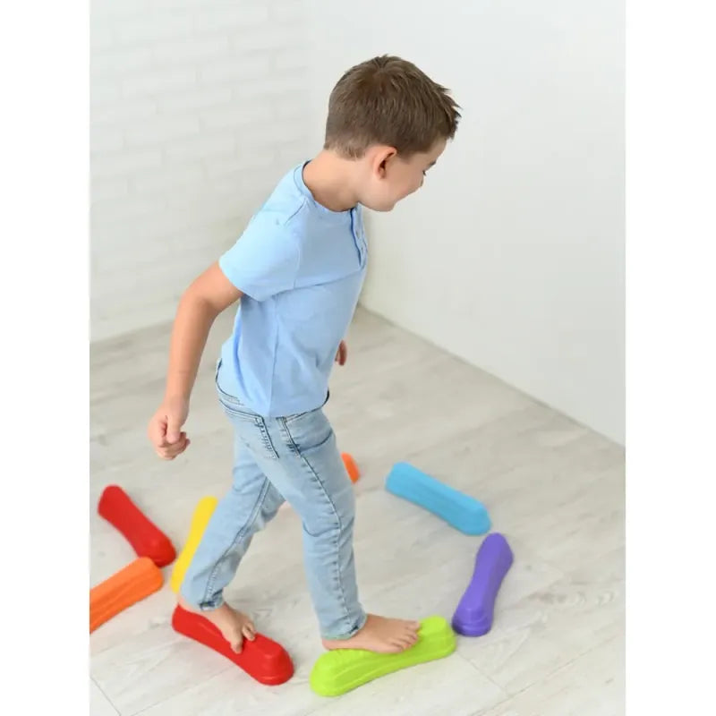 Bibi Balance Steps balansavimo takelis (6 el.) – aktyvus žaislas vaikams