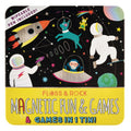 Magnetinis žaidimas „Kosmosas 4-in-1“ – Floss & Rock