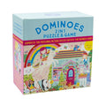 Floss & Rock žaidimas ir domino dėlionė 2-in-1 „Vaivorykštės fėja“ vaikams