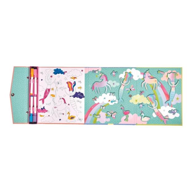 Floss & Rock magnetinė scena 4-in-1 „Fantazija“