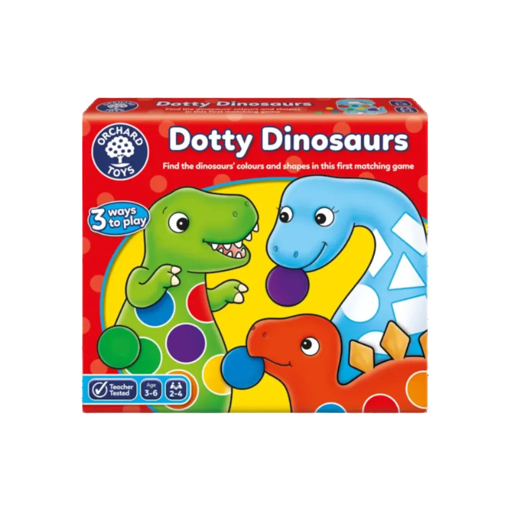Dotty Dinosaurs - formų ir spalvų pažinimo žaidimas vaikams