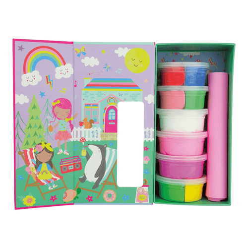 Clay & Play Rainbow Fairy – kūrybinis modelino lipdymo rinkinys vaikams