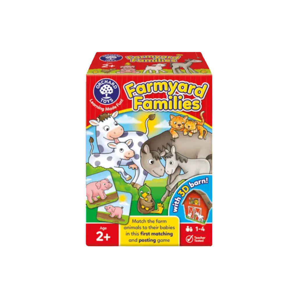 Farmyard Families - pirmasis gyvūnų derinimo žaidimas vaikams
