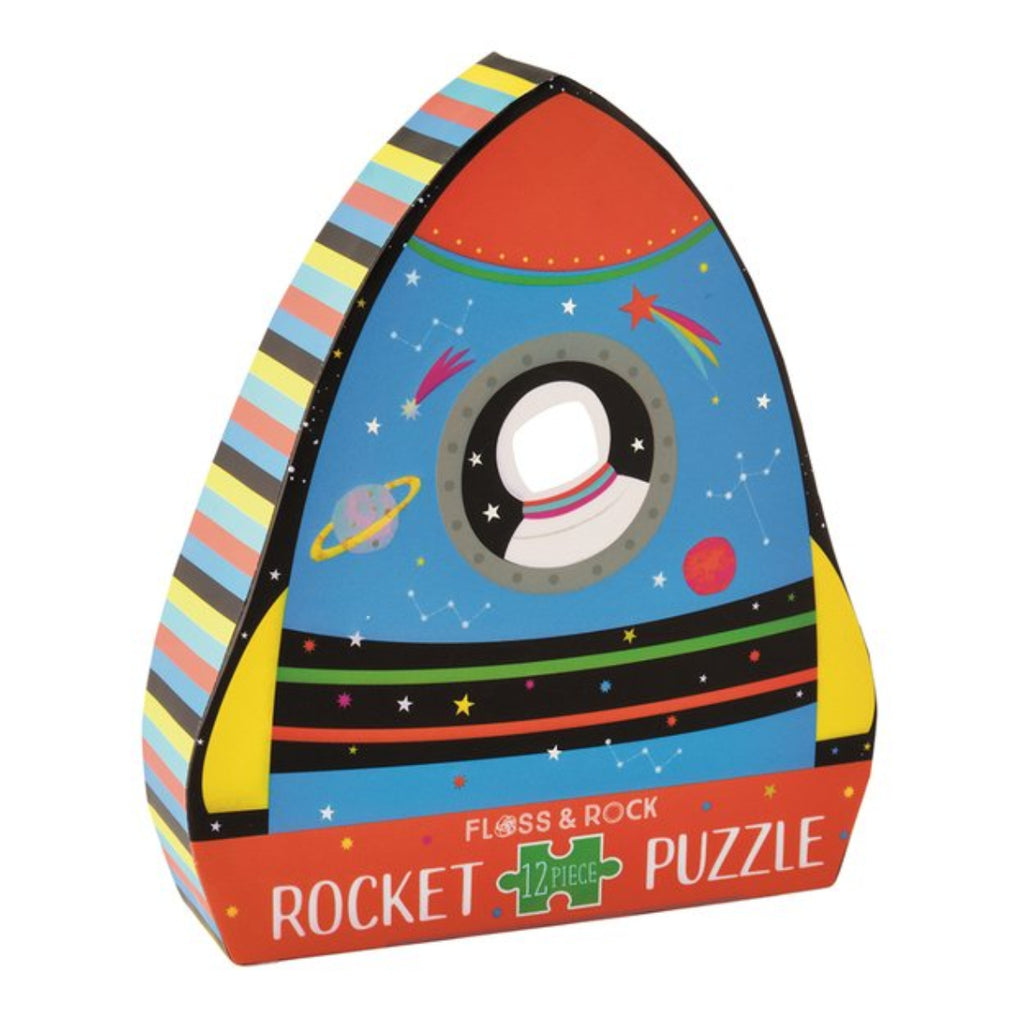 Floss & Rock dėlionė „Raketa“ – 12 detalių