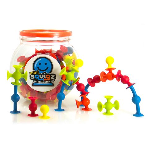 Mini Squigz lipšniukai – sensorinis konstruktorius vaikams