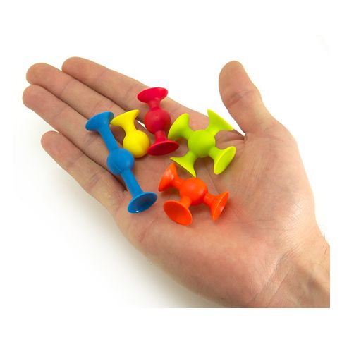 Mini Squigz lipšniukai – sensorinis konstruktorius vaikams