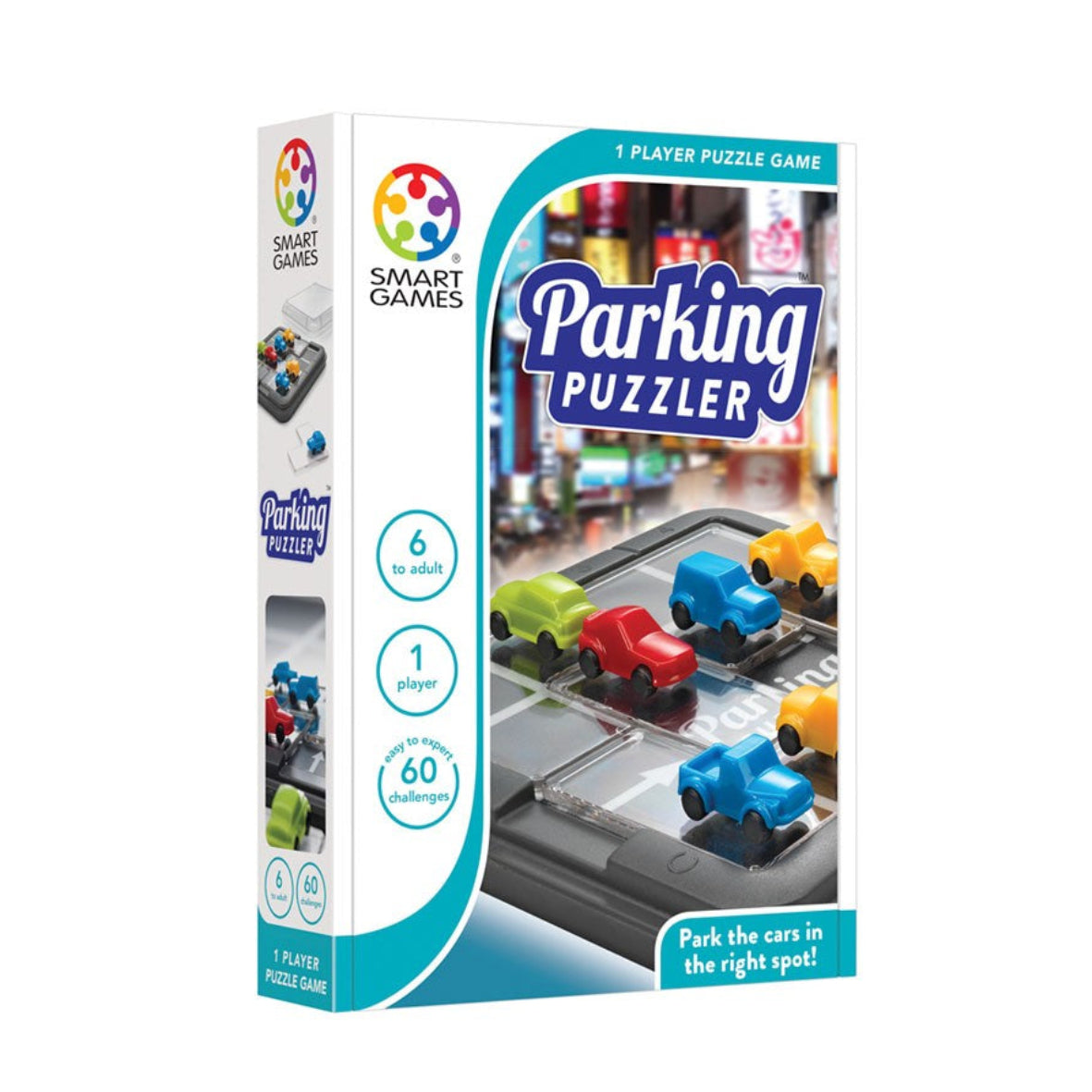 SmartGames Parking Puzzler – loginis parkavimo galvosūkis vaikams (6+)