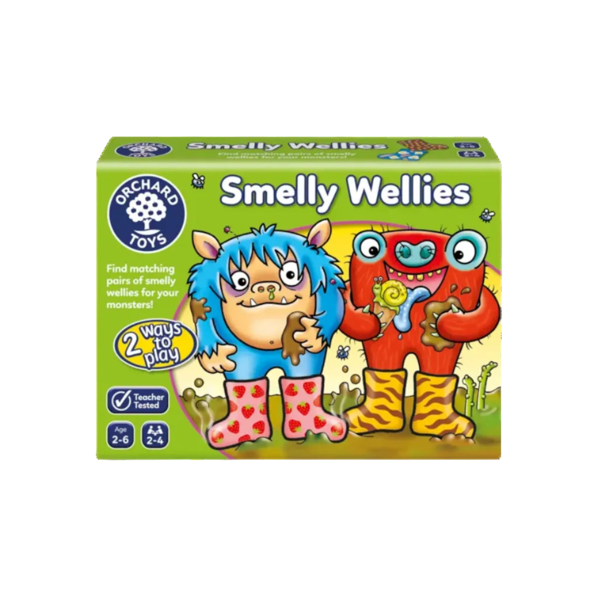 Smelly Wellies - pirmas porų derinimo žaidimas vaikams