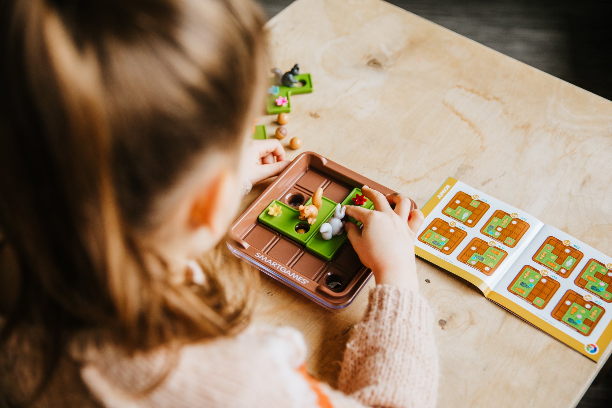 SmartGames Squirrels Go Nuts! – loginis žaidimas vaikams (6+)