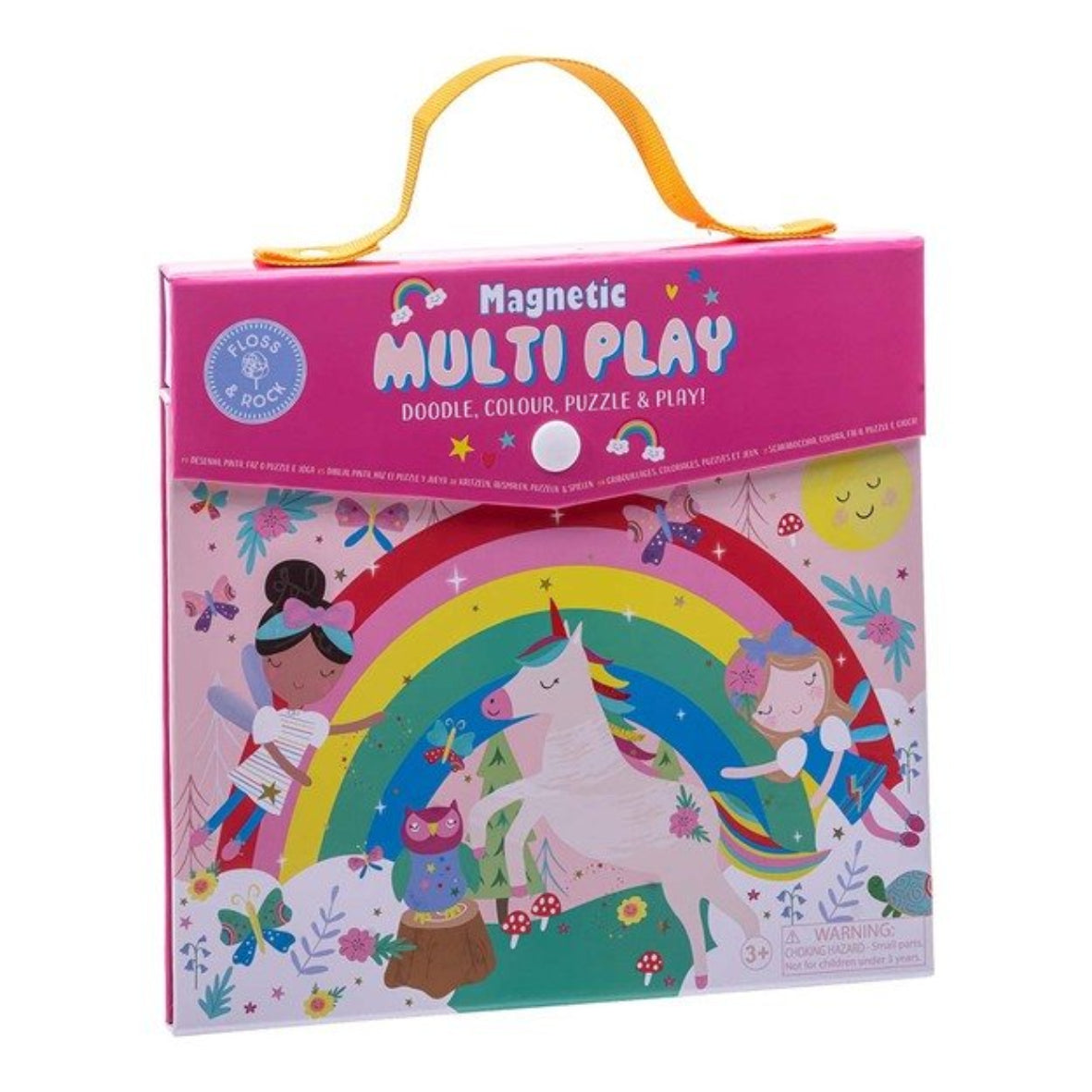 Floss & Rock magnetinė scena 4-in-1 „Vaivorykštės fėja“