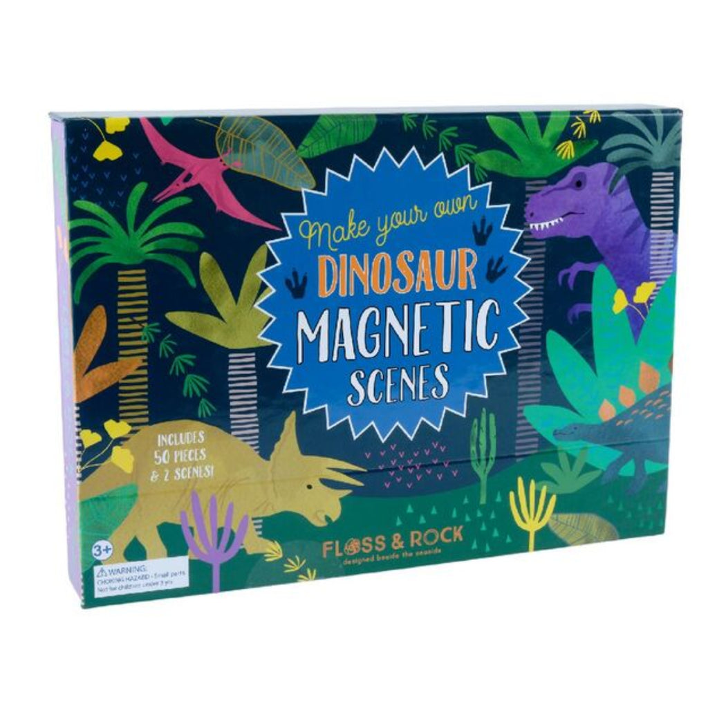 Floss & Rock magnetinis žaidimas „Dinozaurai“
