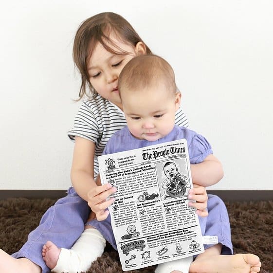 „Brain Builders” neplyštantis laikraštis „Kūdikių žinios“